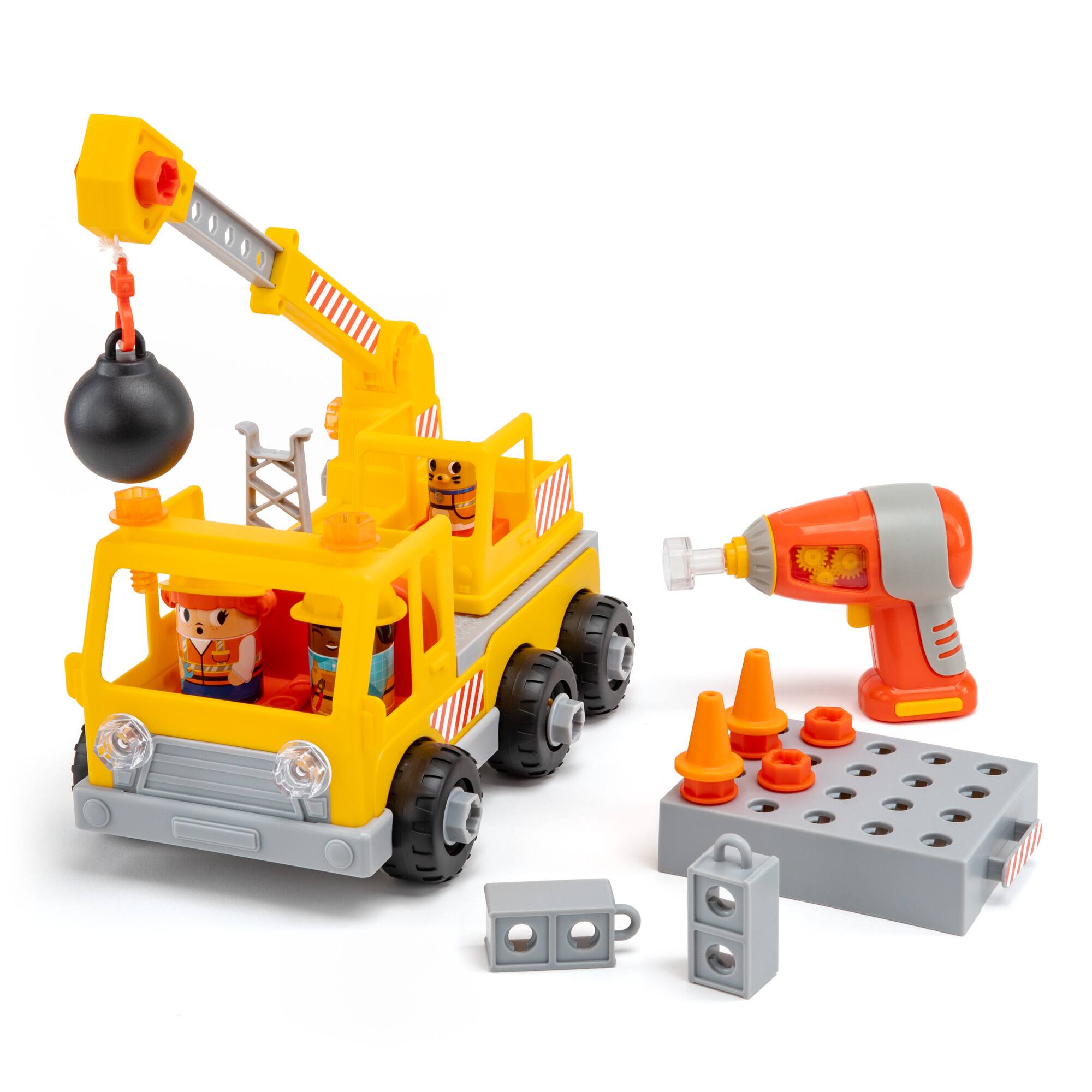 Educational Insights Design & Drill® Bolt Buddies® Crane Set